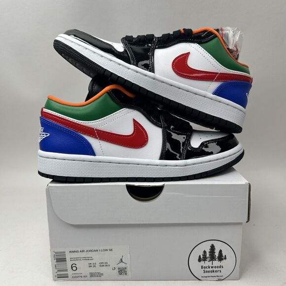 Nike Shoes Air Jordan Low SE “Black Toe Multi-Color” 2023
